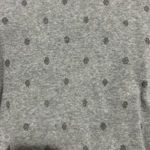 Adorable sparkley gray sweater! - Picture 2 of 3